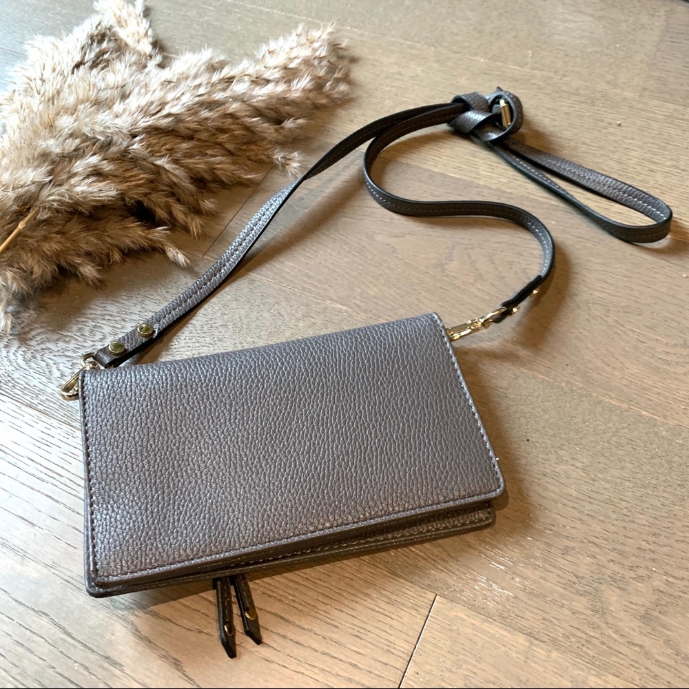 Indigo- Vegan Wallet Crossbody Purse